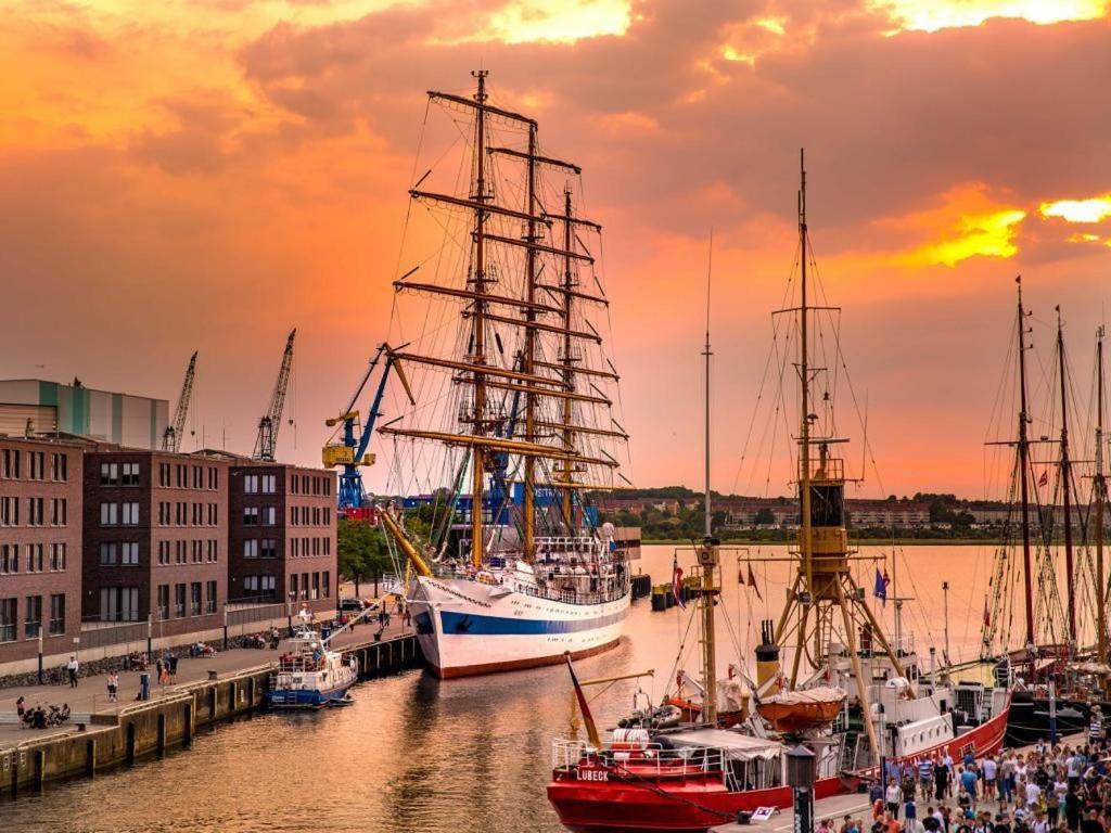 Ohlerich Speicher App_ 40 Wismar Exterior foto